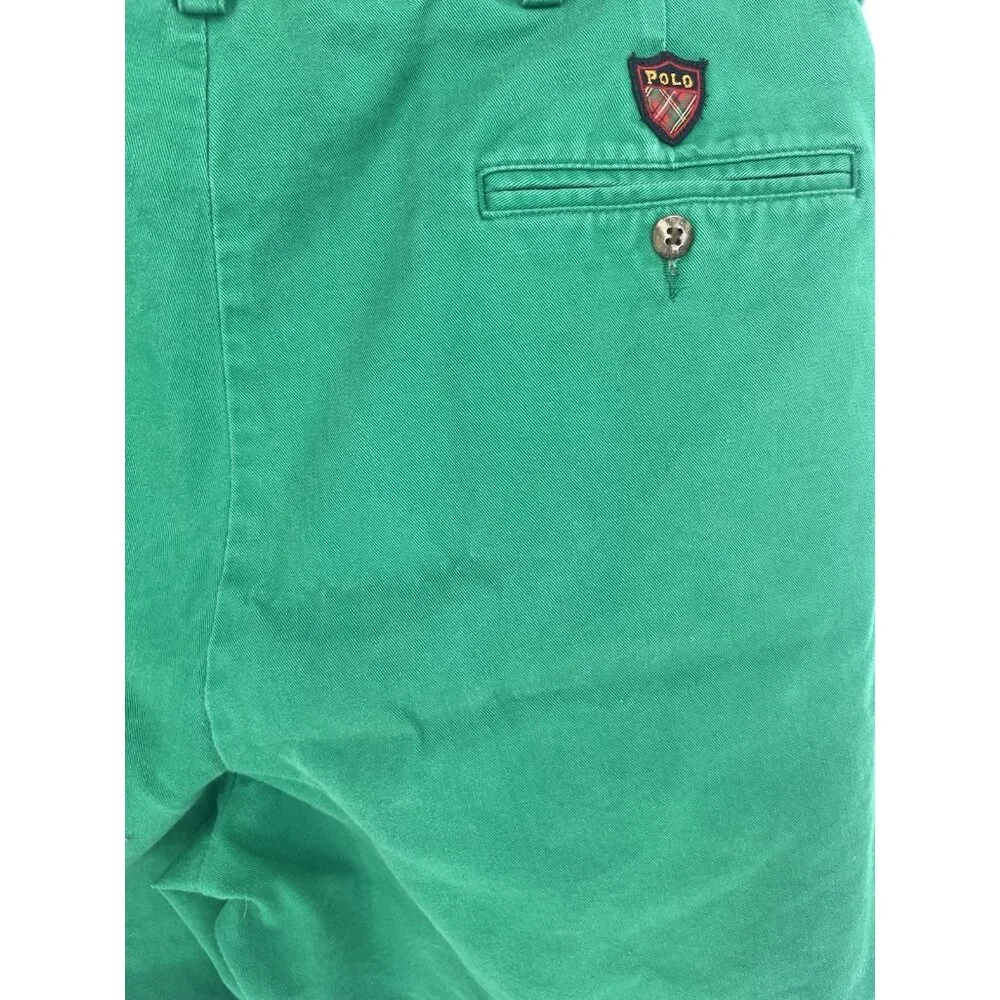 Vintage 90s Men’s Polo Golf Size‎ 35 Classic Chino Green Shorts *Read*
